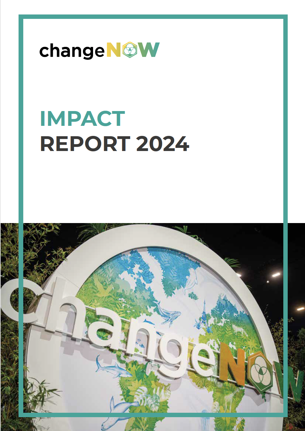 Cover from the 2024 Impact Report of ChangeNOW